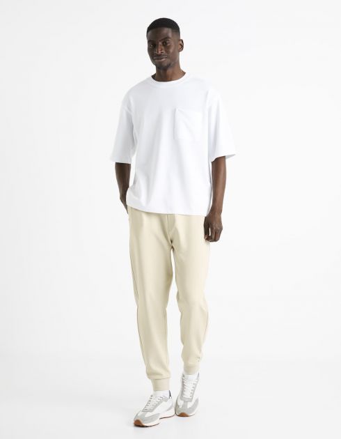 Pantalon de jogging - blanc