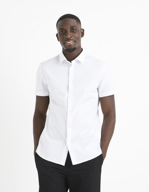 Chemise slim coton majoritaire