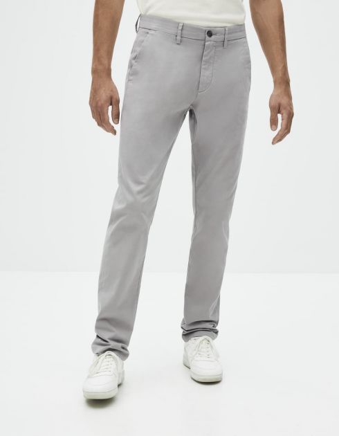 Chino straight coton stretch