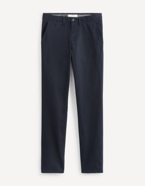 Chino straight coton stretch