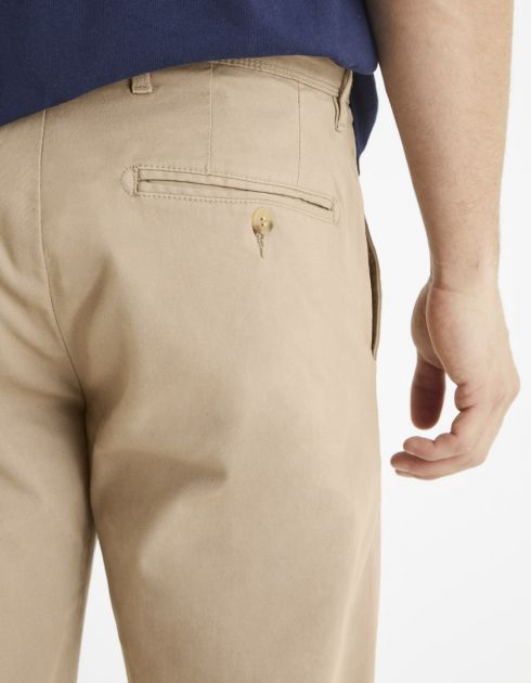 Chino straight twill stretch