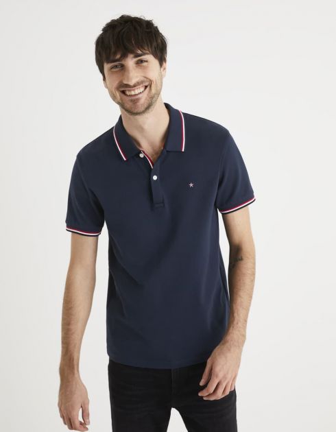 Polo piqué en coton Supima