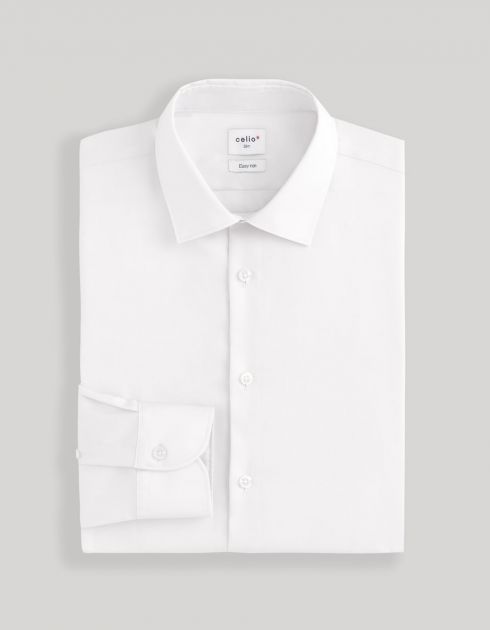Chemise slim repassage facile