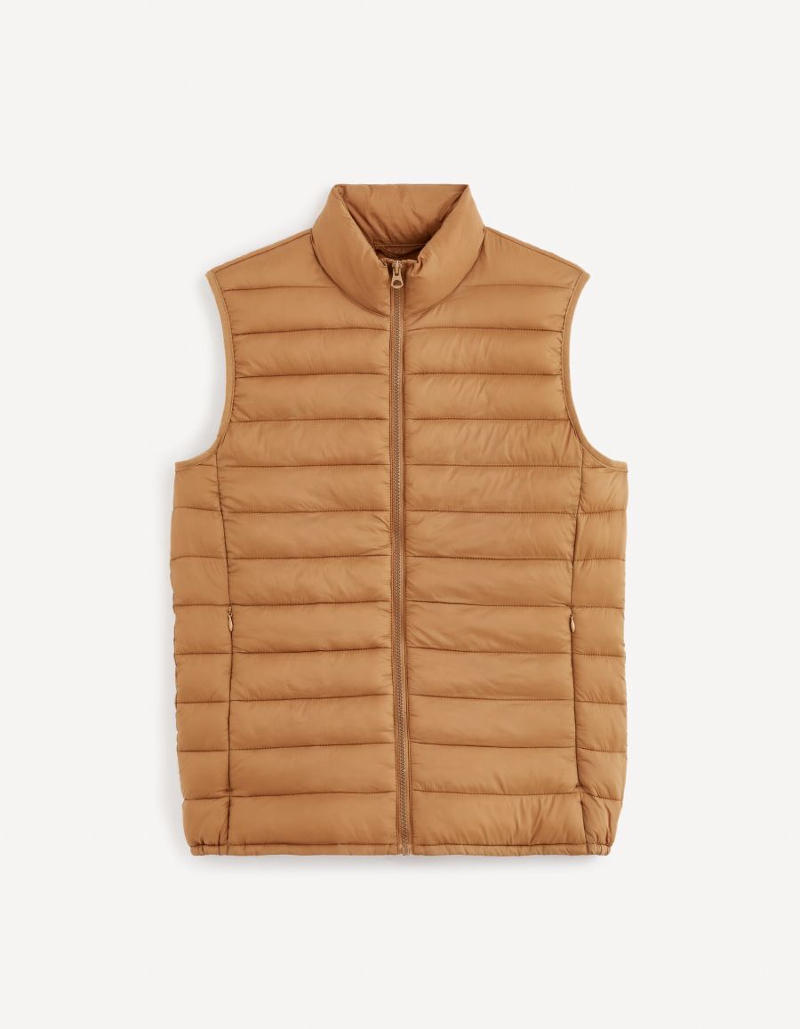 Tunisie Gilet Sans Manche Celio Doudoune Light Sans Manche Camel