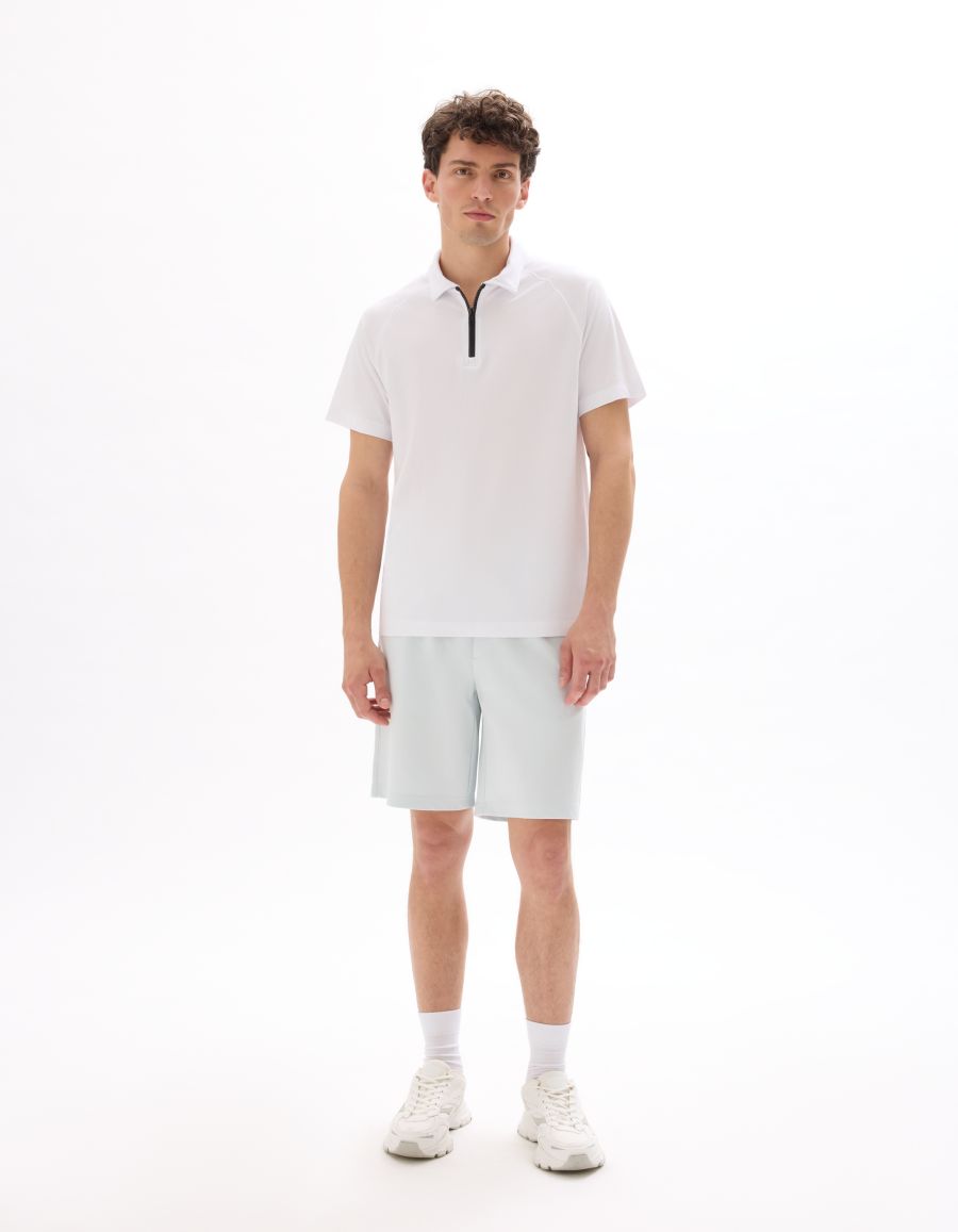 Polo regular Coolmax - blanc | Celio Tunisie